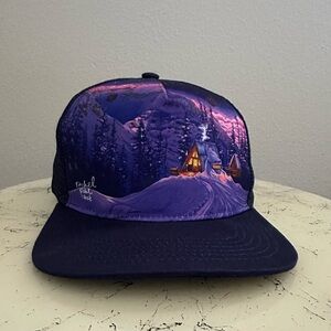 Rachel Pohl Art colorful nature trucker hat